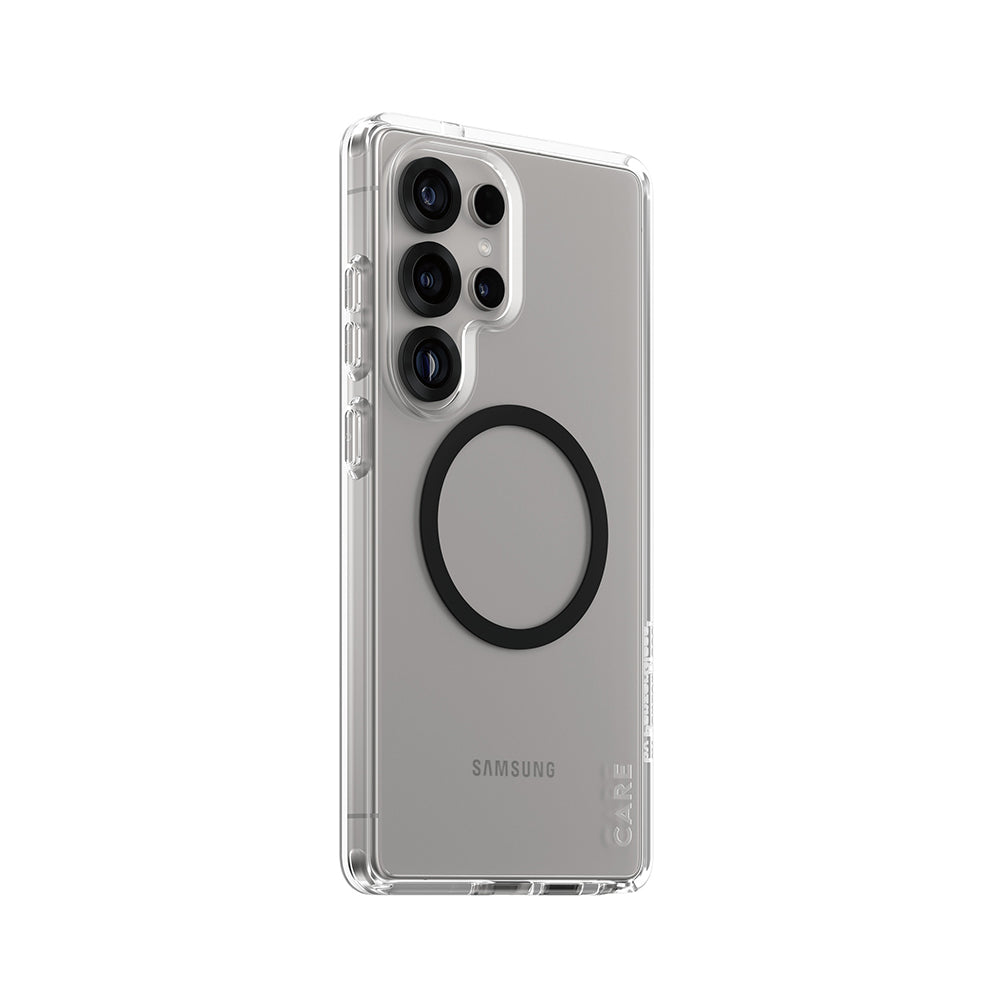 Θήκη για Samsung Galaxy S25 Ultra S938, PanzerGlass, Care Urban Combat, Διάφανη Μαύρη