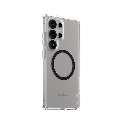 Θήκη για Samsung Galaxy S25 Ultra S938, PanzerGlass, Care Urban Combat, Διάφανη Μαύρη
