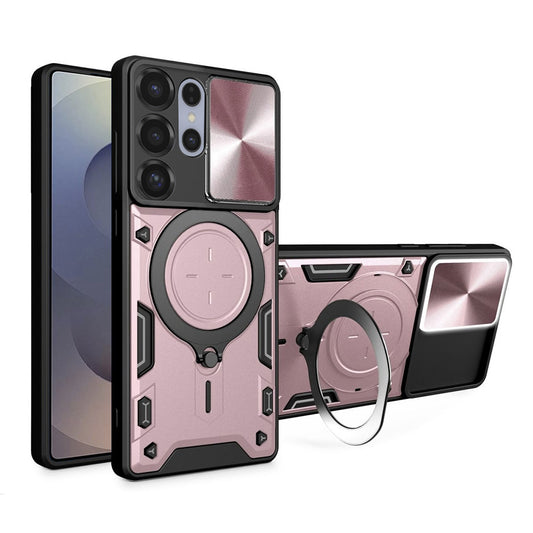 Θήκη για Samsung Galaxy S25 Ultra S938, Techsuit, CamGuard Pro, Ροζ Χρυσό