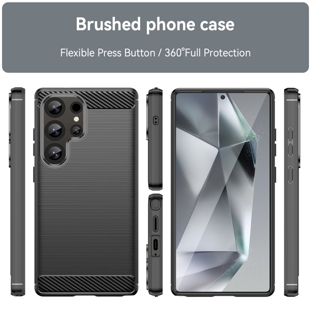 Θήκη για Samsung Galaxy S25 Ultra S938, Techsuit, Carbon, Μπλε