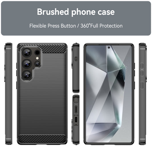 Θήκη για Samsung Galaxy S25 Ultra S938, Techsuit, Carbon, Μαύρο