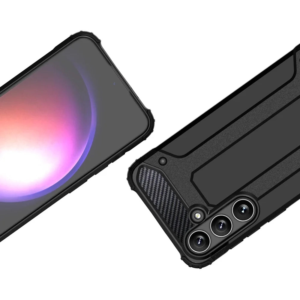 Θήκη για Samsung Galaxy S25 Ultra S938, Techsuit, Hybrid Armor, Μαύρη