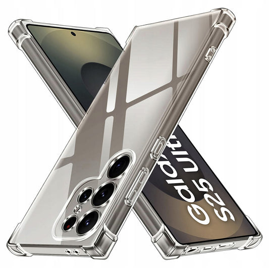 Θήκη για Samsung Galaxy S25 Ultra S938, Techsuit, Ανθεκτική σε Κρούσεις Διαφανής, Διάφανη
