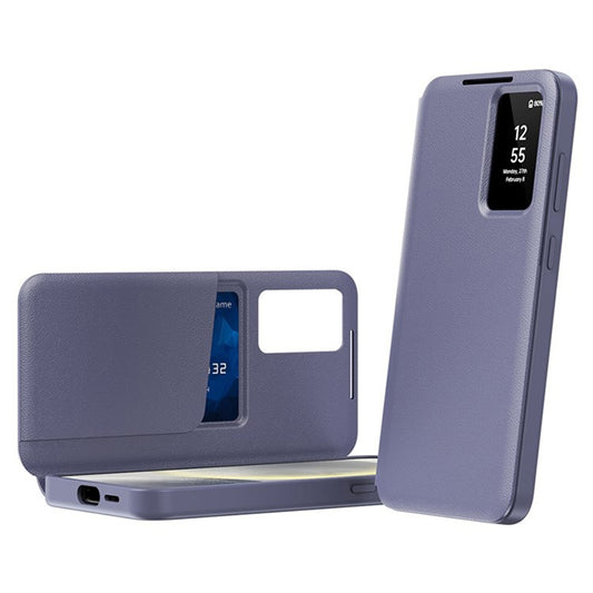 Θήκη για Samsung Galaxy S25 Ultra S938, Techsuit, SmartView, Μωβ