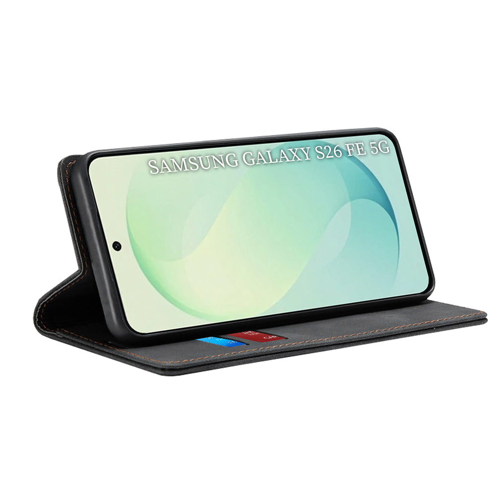 Case for Samsung Galaxy S26 FE / S25 FE, Techsuit, Confy, Black