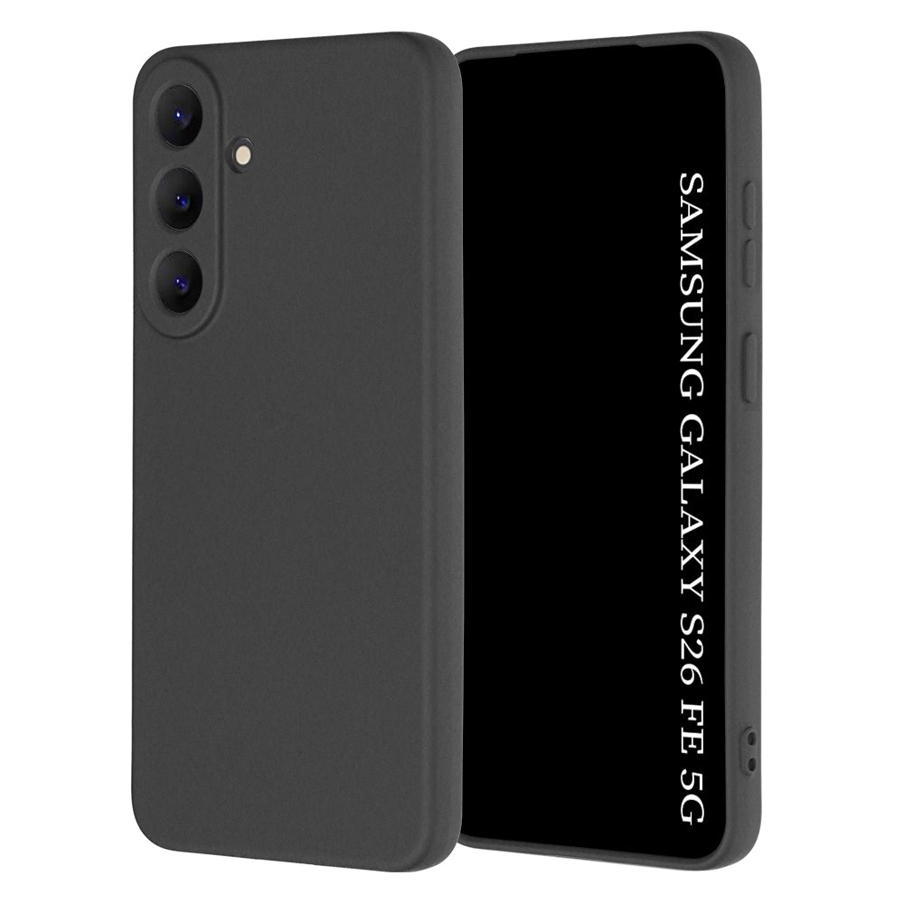 Case for Samsung Galaxy S26 FE / S25 FE, Techsuit, SoftFlex, Black