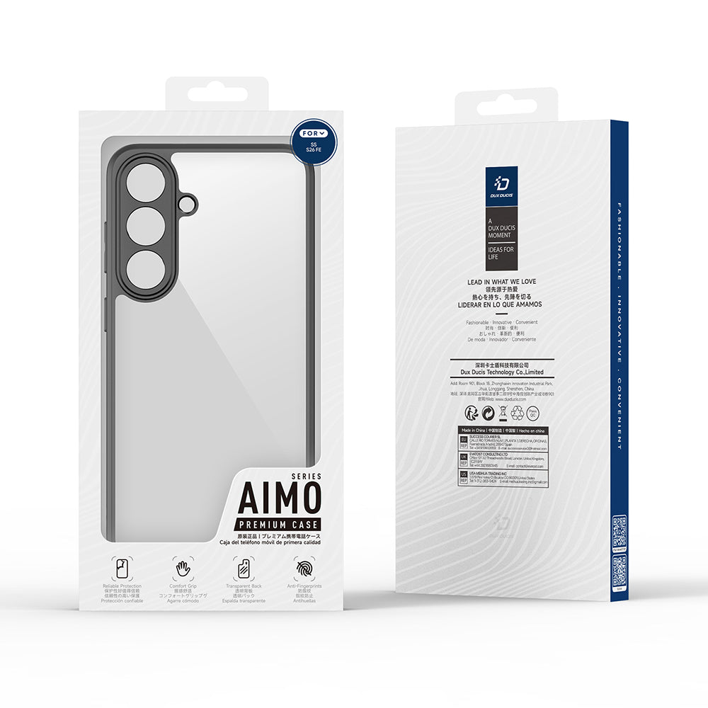 Θήκη για Samsung Galaxy S26 FE S741, DUX DUCIS, Aimo, Μαύρη