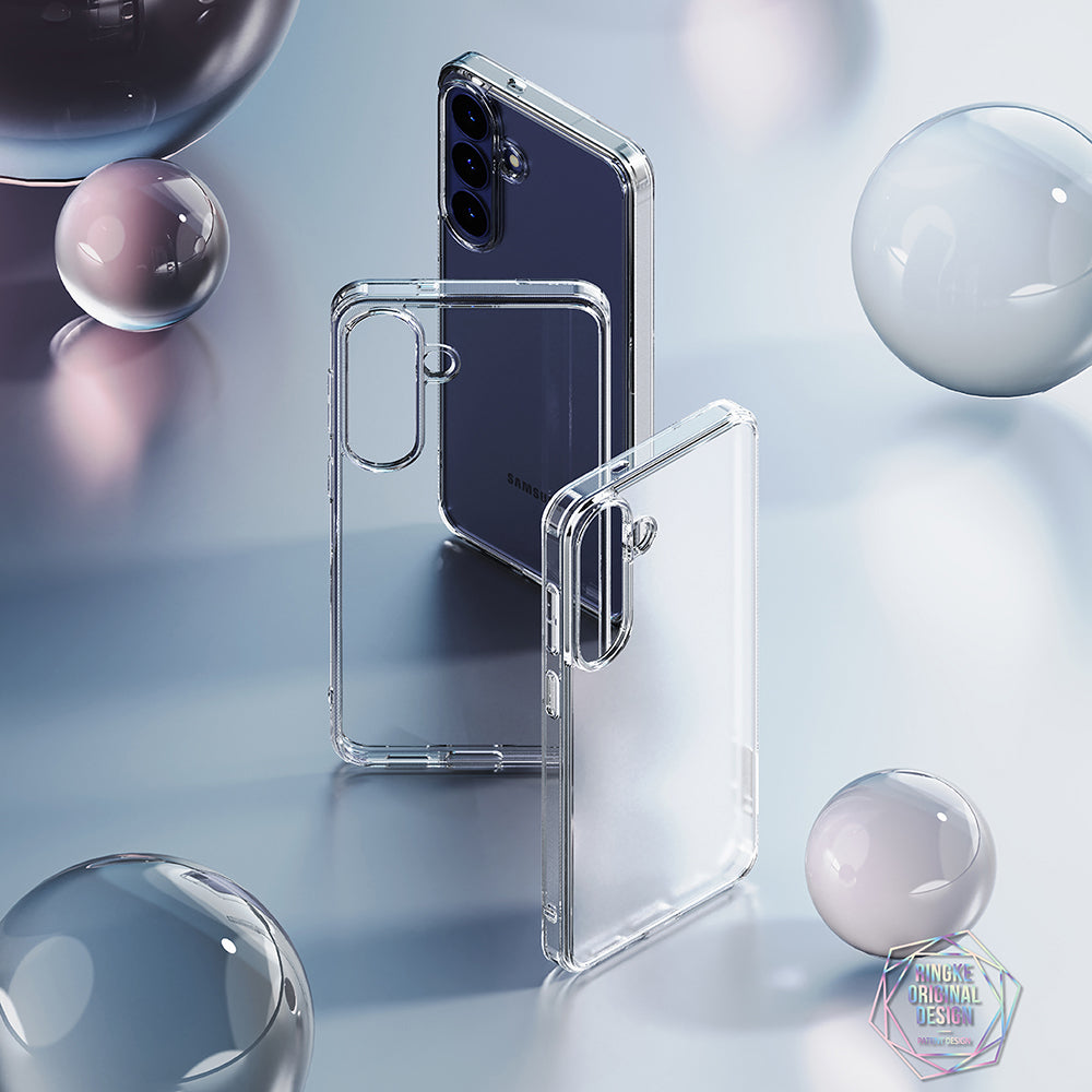 Case for Samsung Galaxy S26 FE S741, Ringke, Fusion, Transparent