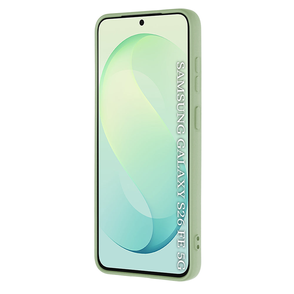 Θήκη για Samsung Galaxy S26 FE S741 / S25 FE, Techsuit, SoftFlex, Ανοιχτό Πράσινο