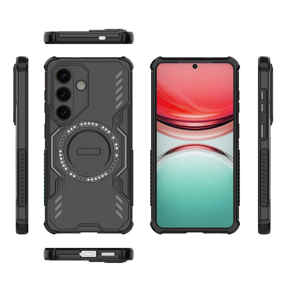 Θήκη MagSafe για Samsung Galaxy S26 Plus, Techsuit, ArmorMag, Μαύρη