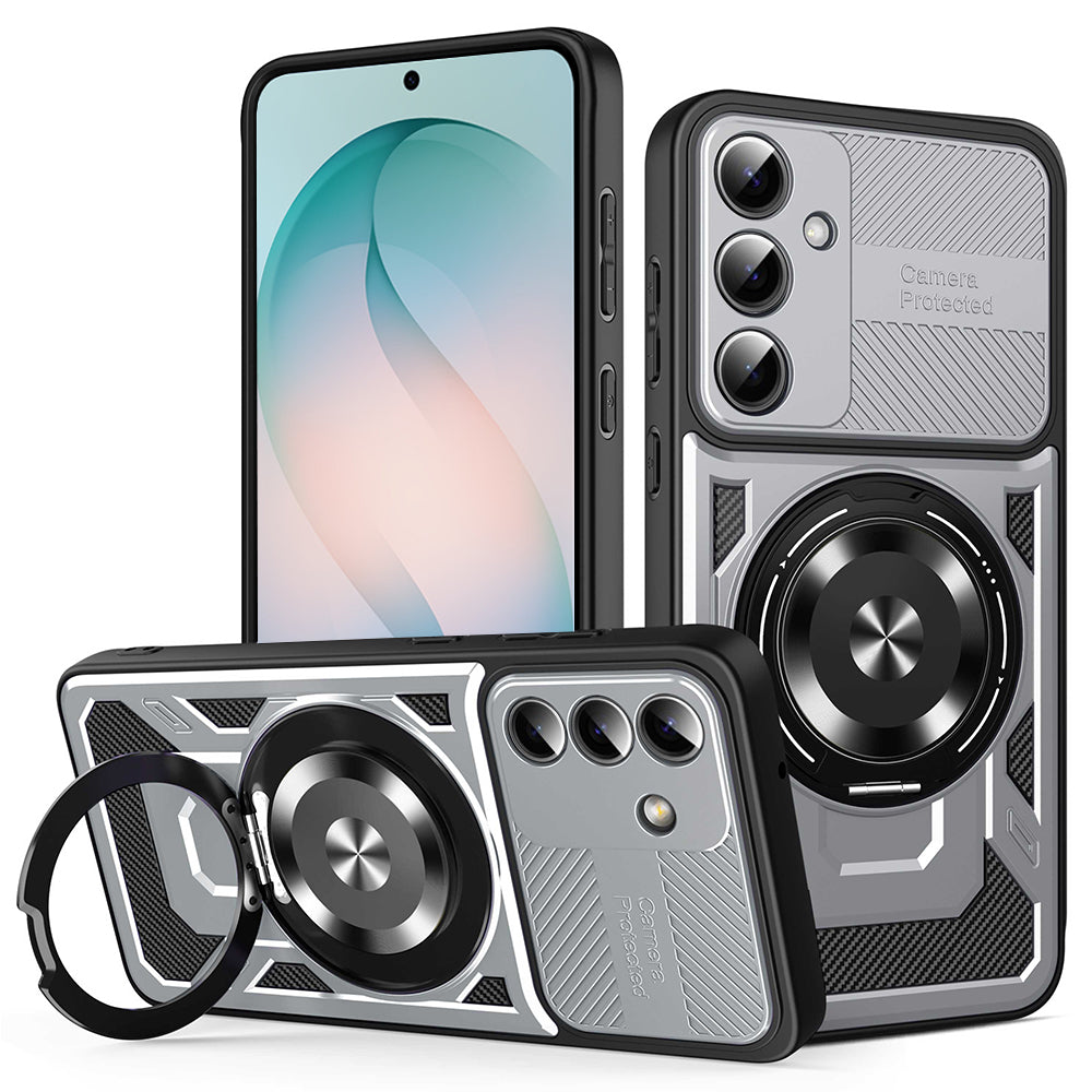 Θήκη για Samsung Galaxy S26 Plus, Techsuit, RuggedCam, Γκρι