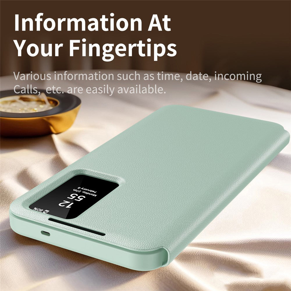 Case for Samsung Galaxy S26 Plus S947, Techsuit, SmartView, Green