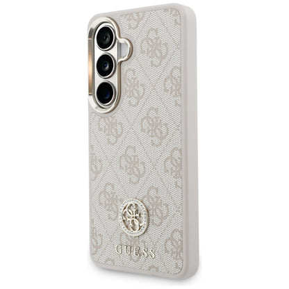 Θήκη για Samsung Galaxy S26 S942, GUESS, 4G Big Rhinestone Triangle Strap, Ροζ