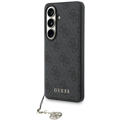 Θήκη για Samsung Galaxy S26 S942, Guess, 4G Classic Logo Charm, Μαύρη