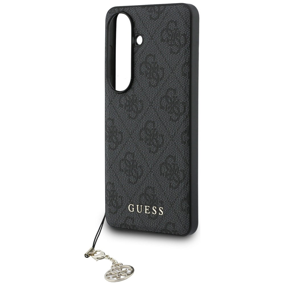 Θήκη για Samsung Galaxy S26 S942, Guess, 4G Classic Logo Charm, Μαύρη