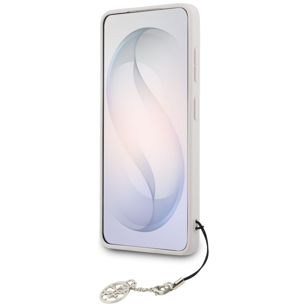 Θήκη για Samsung Galaxy S26 S942, Guess, 4G Classic Logo Charm, Ροζ