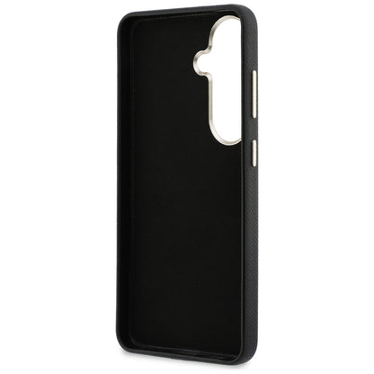 Case for Samsung Galaxy S26 S942, Guess, 4G Grained Big and Classic Logo, Black