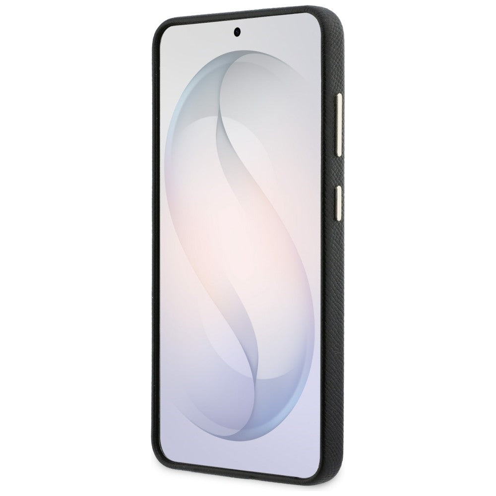 Case for Samsung Galaxy S26 S942, Guess, 4G Grained Big and Classic Logo, Black