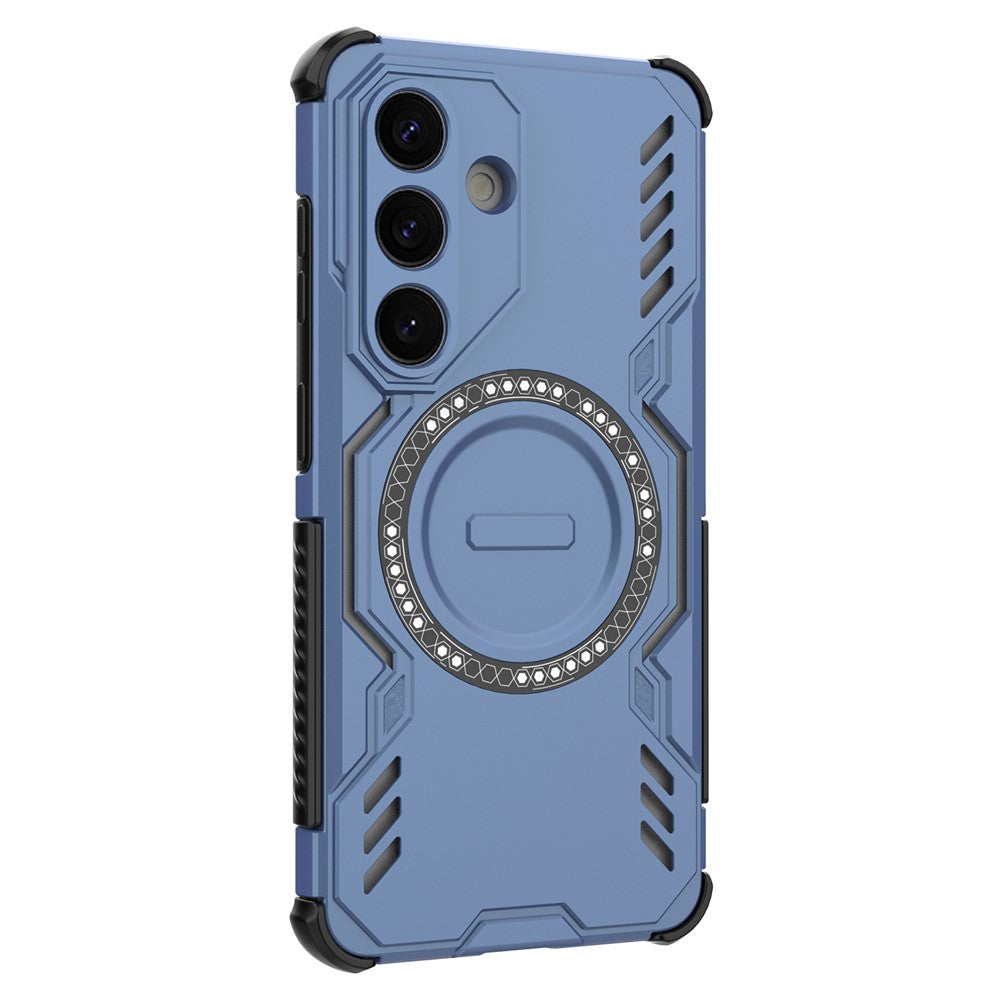 MagSafe Case for Samsung Galaxy S26 S942, Techsuit, ArmorMag, Blue