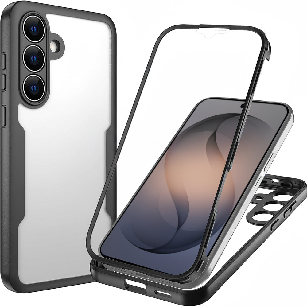 Case for Samsung Galaxy S26, Techsuit, ColorVerse 360, Black