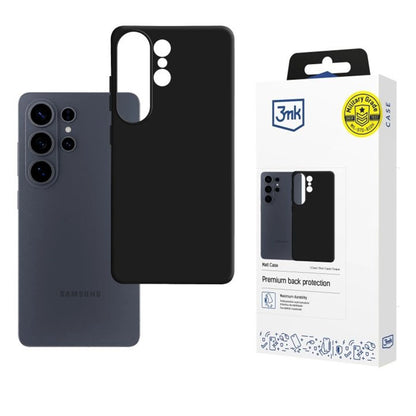 Θήκη για Samsung Galaxy S26 Ultra, 3MK, Ματ Μαύρη