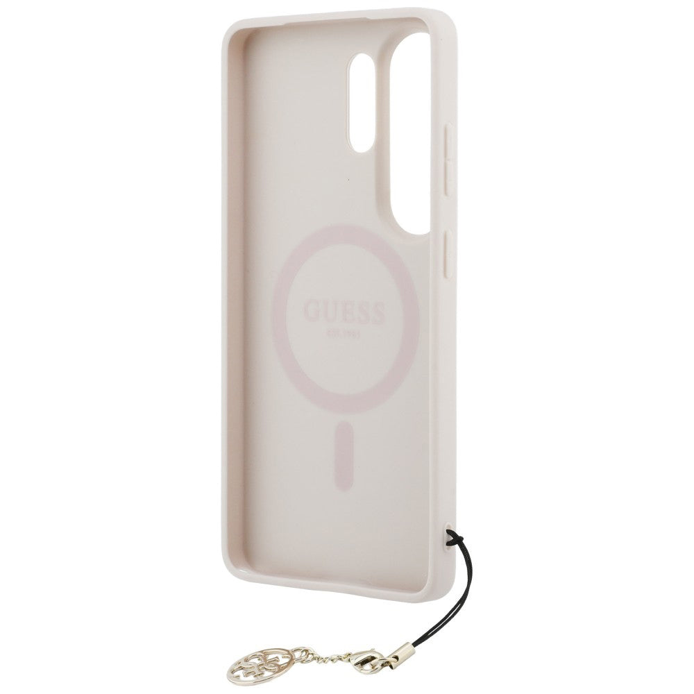 Θήκη για Samsung Galaxy S26 Ultra S948, Guess, 4G Classic Logo Charm, Ροζ