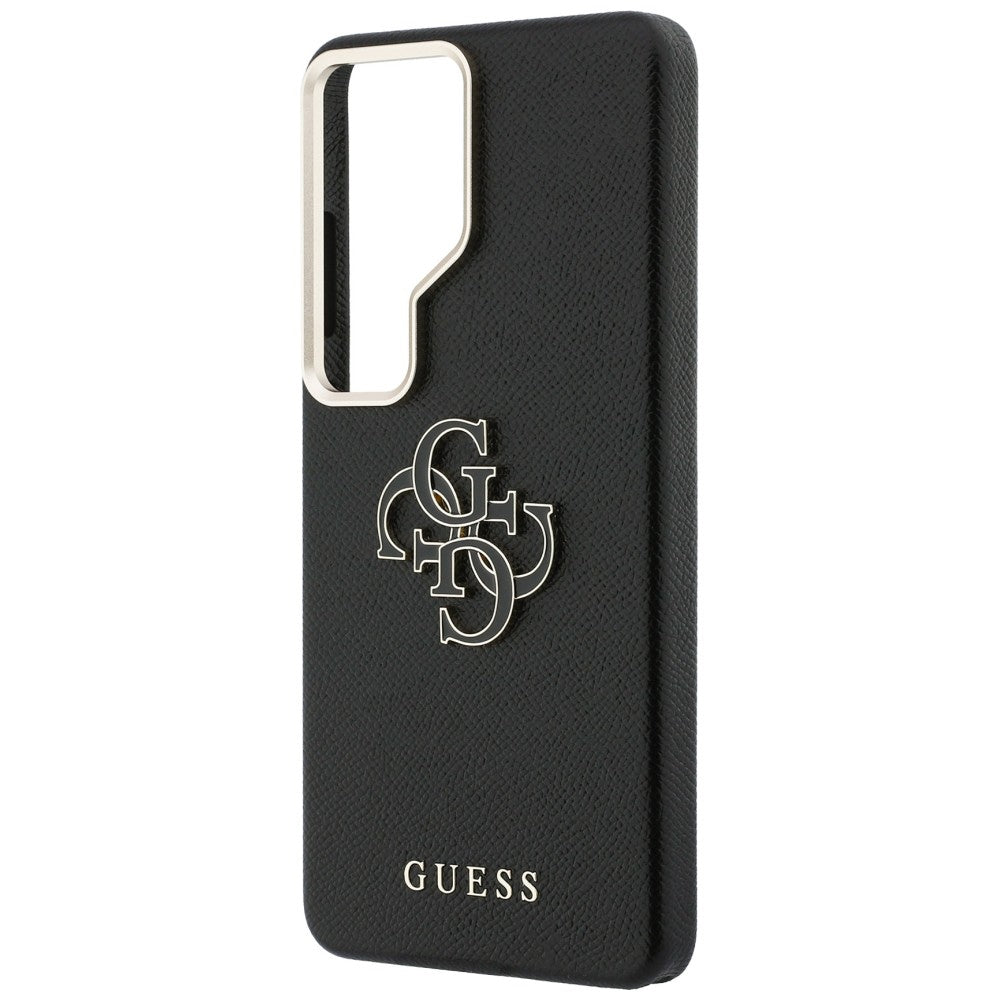 Θήκη για Samsung Galaxy S26 Ultra S948, Guess, 4G Grained Big and Classic Logo, Μαύρη