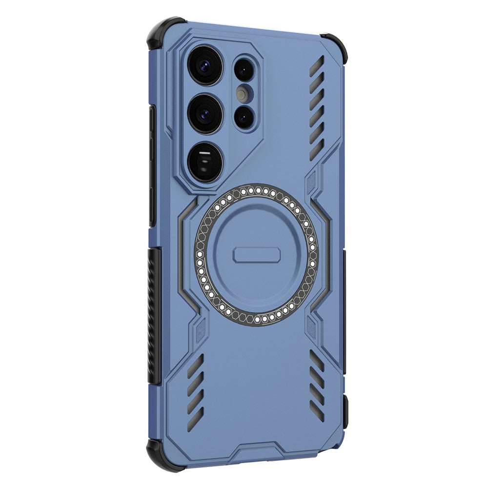 Θήκη MagSafe για Samsung Galaxy S26 Ultra S948, Techsuit, ArmorMag, Μπλε