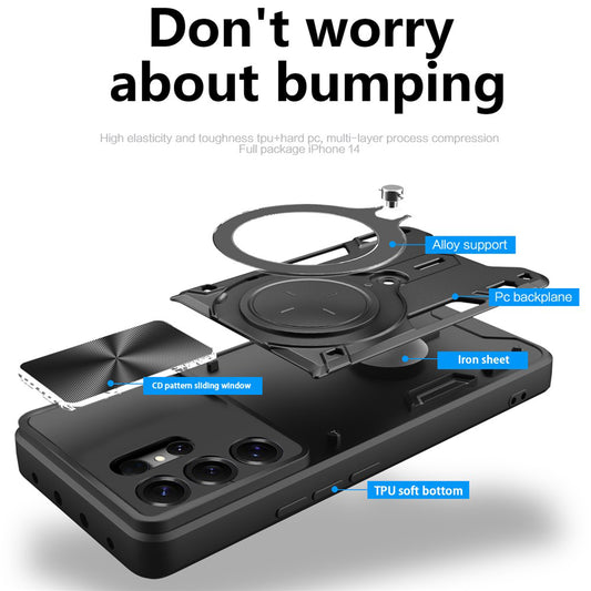 Θήκη για Samsung Galaxy S26 Ultra, Techsuit, CamGuard Pro, Μωβ