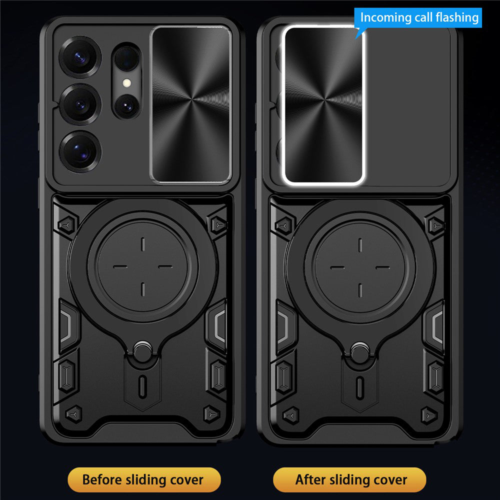 Case for Samsung Galaxy S26 Ultra, Techsuit, CamGuard Pro, Purple