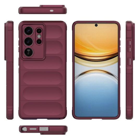 Case for Samsung Galaxy S26 Ultra, Techsuit, Magic Shield, Burgundy
