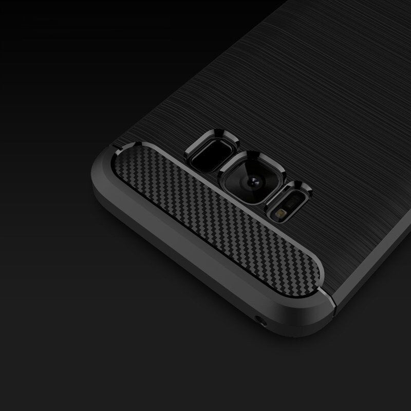 Θήκη για Samsung Galaxy S8+ G955, Techsuit, Carbon, Μαύρο