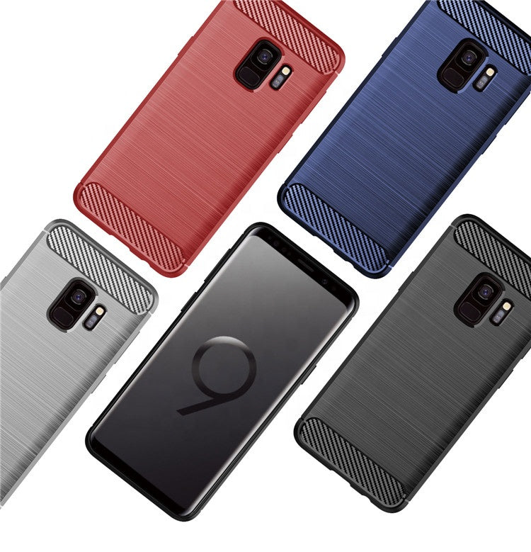 Θήκη για Samsung Galaxy S9 G960, Techsuit, Carbon, Μαύρο