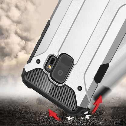 Θήκη για Samsung Galaxy S9 G960, Techsuit, Hybrid Armor, Μαύρη