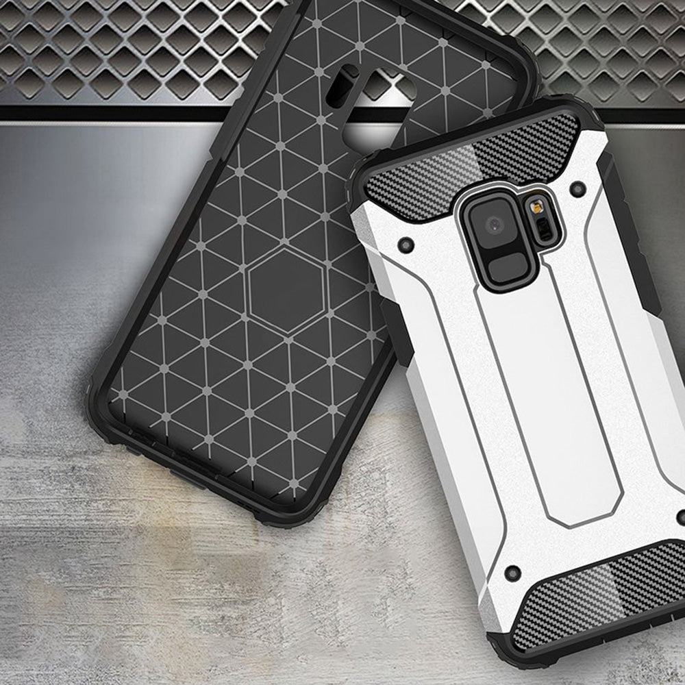 Θήκη για Samsung Galaxy S9 G960, Techsuit, Hybrid Armor, Μαύρη