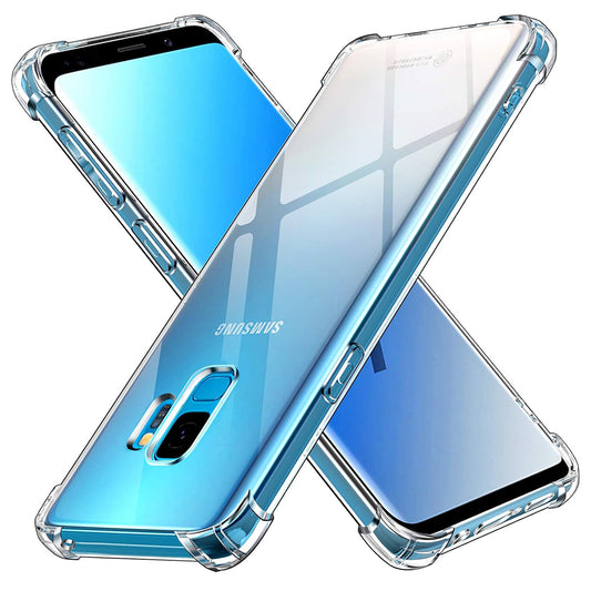 Θήκη για Samsung Galaxy S9 G960, Techsuit, Ανθεκτική σε Κρούσεις Διαφανής, Διάφανη