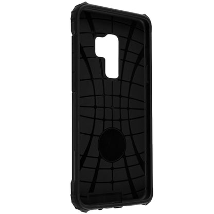 Case for Samsung Galaxy S9+ G965, Techsuit, Hybrid Armor, Black