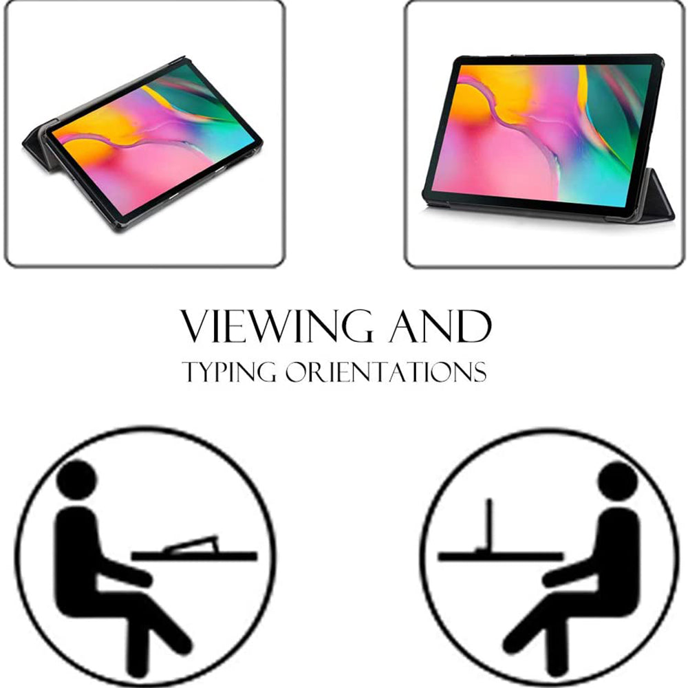 Θήκη για Samsung Galaxy Tab A 10.1 (2019), Techsuit, FoldPro, Μαύρο