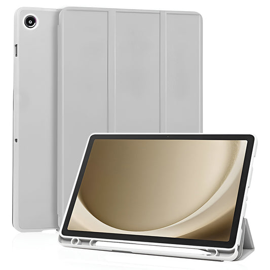 Θήκη για Samsung Galaxy Tab A11+ / Tab A9+, Techsuit, Flex Trifold, Γκρι