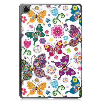 Θήκη για Samsung Galaxy Tab A11+ / Tab A9+, Techsuit, FoldPro Butterfly, Πολύχρωμη