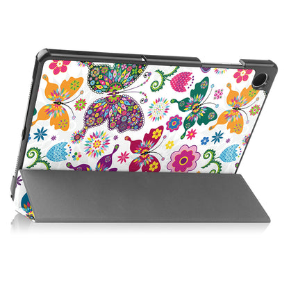 Θήκη για Samsung Galaxy Tab A11+ / Tab A9+, Techsuit, FoldPro Butterfly, Πολύχρωμη