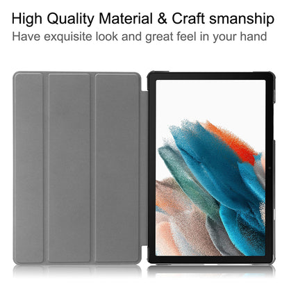 Θήκη για Samsung Galaxy Tab A11+ / Tab A9+, Techsuit, FoldPro Butterfly, Πολύχρωμη