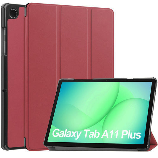 Θήκη για Samsung Galaxy Tab A11+ / Tab A9+, Techsuit, FoldPro, Κόκκινο