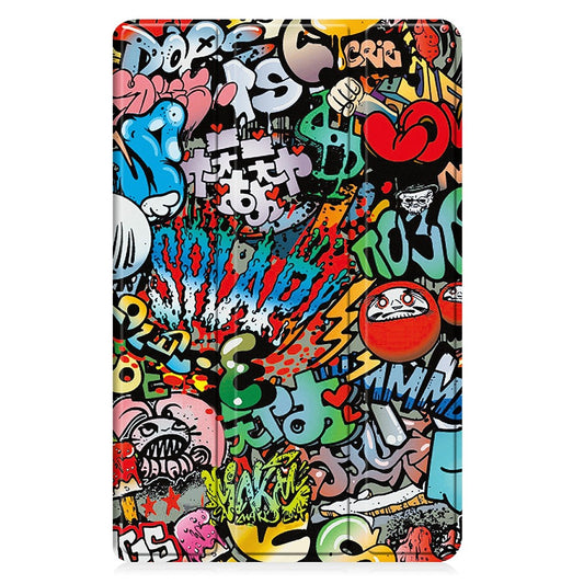 Θήκη για Samsung Galaxy Tab A11+ / Tab A9+, Techsuit, FoldPro Urban Vibe, Πολύχρωμο