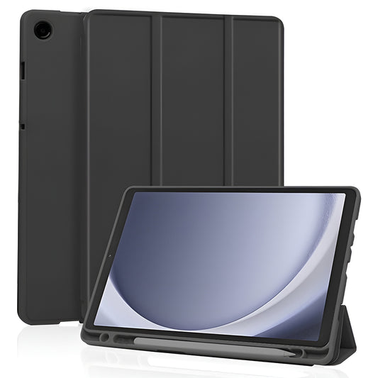 Θήκη για Samsung Galaxy Tab A11 / Tab A9, Techsuit, Flex Trifold Νέο Μοντέλο, Μαύρο