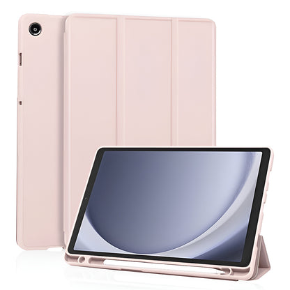 Θήκη για Samsung Galaxy Tab A11 / Tab A9, Techsuit, Flex Trifold New Model, Ροζ