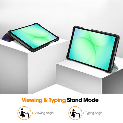 Θήκη για Samsung Galaxy Tab A11 / Tab A9, Techsuit, FoldPro Galaxy Νέο Μοντέλο, Πολύχρωμο