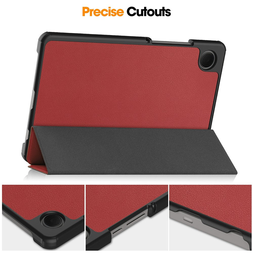 Case for Samsung Galaxy Tab A11 / Tab A9, Techsuit, FoldPro New Model, Red