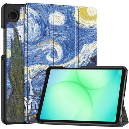 Θήκη για Samsung Galaxy Tab A11 / Tab A9, Techsuit, FoldPro Starry Night Νέο Μοντέλο, Πολύχρωμο