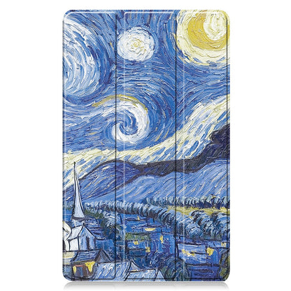 Θήκη για Samsung Galaxy Tab A11 / Tab A9, Techsuit, FoldPro Starry Night Νέο Μοντέλο, Πολύχρωμο